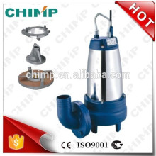 Stainless Steel Sewage Submersible Water Pump with Cutting Impeller For Septic-tank